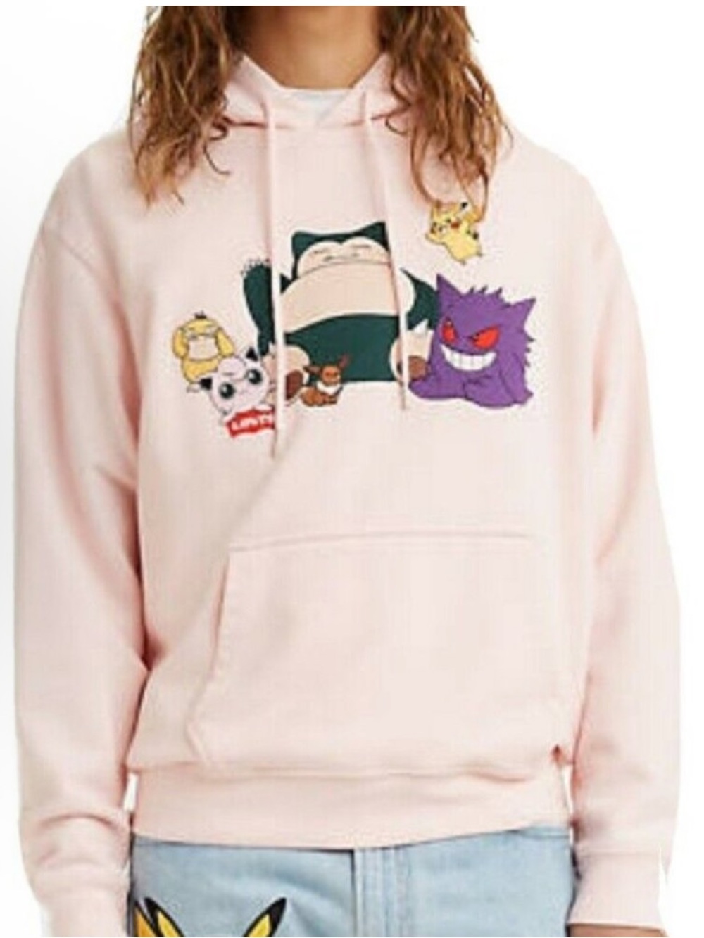 LEVI ’S® x Pokémon Group Ball Unisex Hoodie pink M sweatshirt